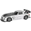 Závodní auto na dálkové ovládání R/C 1:22 stříbrné