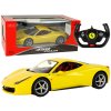 Auto na dálkové ovládání R/C Ferrari Italia Rastar 1:14 Žluté