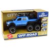 Terénní auto s třecím pohonem a velkými koly 1:16 modré