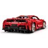Stavebnice sportovní autíčko na dálkové ovládání 3187 dílů červené4