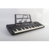 Velký Dětský keyboard multifunkční s mikrofonem 54 kláves černý
