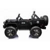 Elektrické autíčko Retro vojenské Power 24V 4x200W černé2