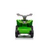 Dětská elektrická čtyřkolka s přívěsem zelená1