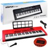 Velký keyboard s 61 klávesami a mikrofonem
