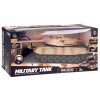 Tank na dálkové ovládání s efekty hnědý