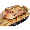 Tank na dálkové ovládání s efekty hnědý