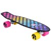Barevný skateboard s kostkovaným vzorem 50kg
