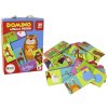 Oboustranné domino Puzzle se zvířaty 10cm x 5cm 28 dílů