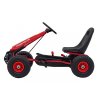 Dětská šlapací motokára AIR PerHour červená05