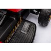 Dětský elektrický traktor BBH 030 s přívěsem červený13