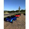 Elektrické autíčko Cabrio Fast Wing červené