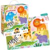 CzuCzu Divoké puzzle skládanka Savana
