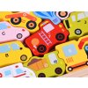 Velká sada vozidel 27 dílů abeceda dřevěné puzzle