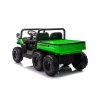 Dětské elektrické autíčko UTV farmer 24V 4x200W se sklápěčem zelené