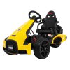 Dětská elektrická motokára žlutá