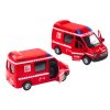Hasičské auto s otevíracími dveřmi a efekty 1:32 červené