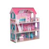 Domeček pro Panenky s Nábytkem růžový 13 (2)