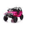 Elektrické autíčko OFF ROAD EXTREME 4x4 růžové 24V | 200W | 50 kg | EVA | LED | 2,4Ghz | ECO kůže