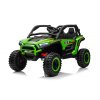 Elektrické autíčko Buggy UTV KCK 4x4 zelené 24V | 800W | 50 kg | EVA | LED | 2,4Ghz | ECO kůže