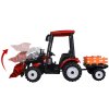 pol pl Duzy TRAKTOR elektryczny na akumulator dla dziecka przyczepa lyzka PA0320 21753 2