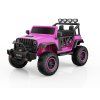 Elektrické autíčko Buggy BIG FOOT 4x4 rúžové 24V | 800W | 60 kg | EVA | LED | 2,4Ghz | ECO kůže