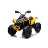 Dětská elektrická čtyřkolka Can-Am Renegade | R/C | 180W | 4x4 | 12V14Ah | EVA žluté