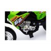 Dětská elektrická motorka Cross zelená10