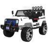 Elektrické autíčko jeep Raptor 4x4 bílé