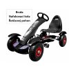 Dětská šlapací motokára formule černá