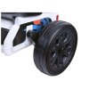Dětská elektrická motokára bílá (4)