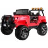 Dětské elektrické auto Jeep Monster 4x4 červený + batoh 1
