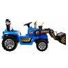 Dětský elektrický traktor 2x45W modrý