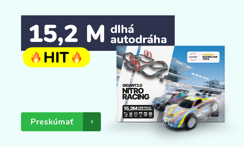 Autodráha Gigant 2.0 NITRO RACING 1520cm