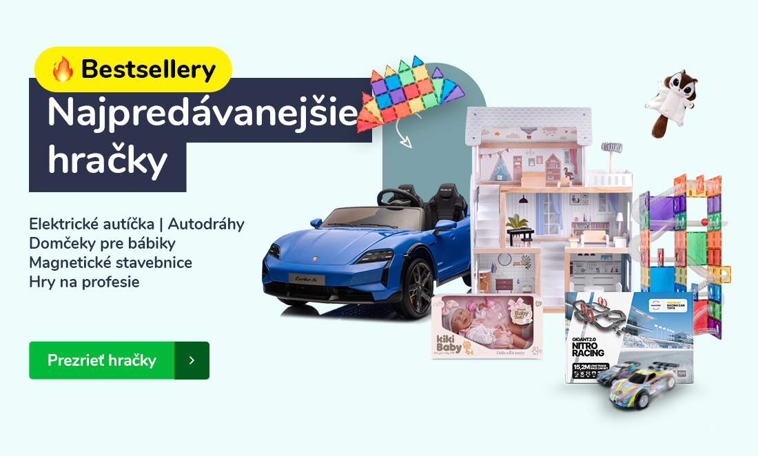Najpredávanejšie hračky pre deti