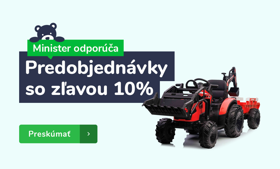 Predobjednávky so zľavou 10%