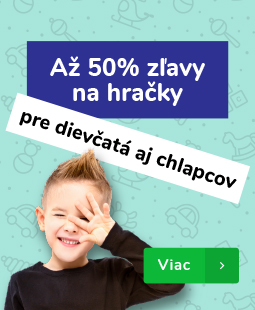 Zľavy na hračky až 50%
