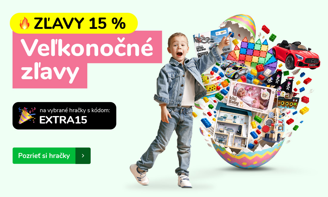 Veľkonočné zľavy - 15 %