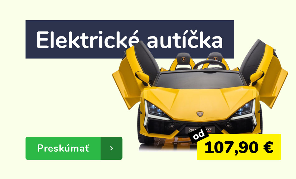 Elektrické autíčka pre deti