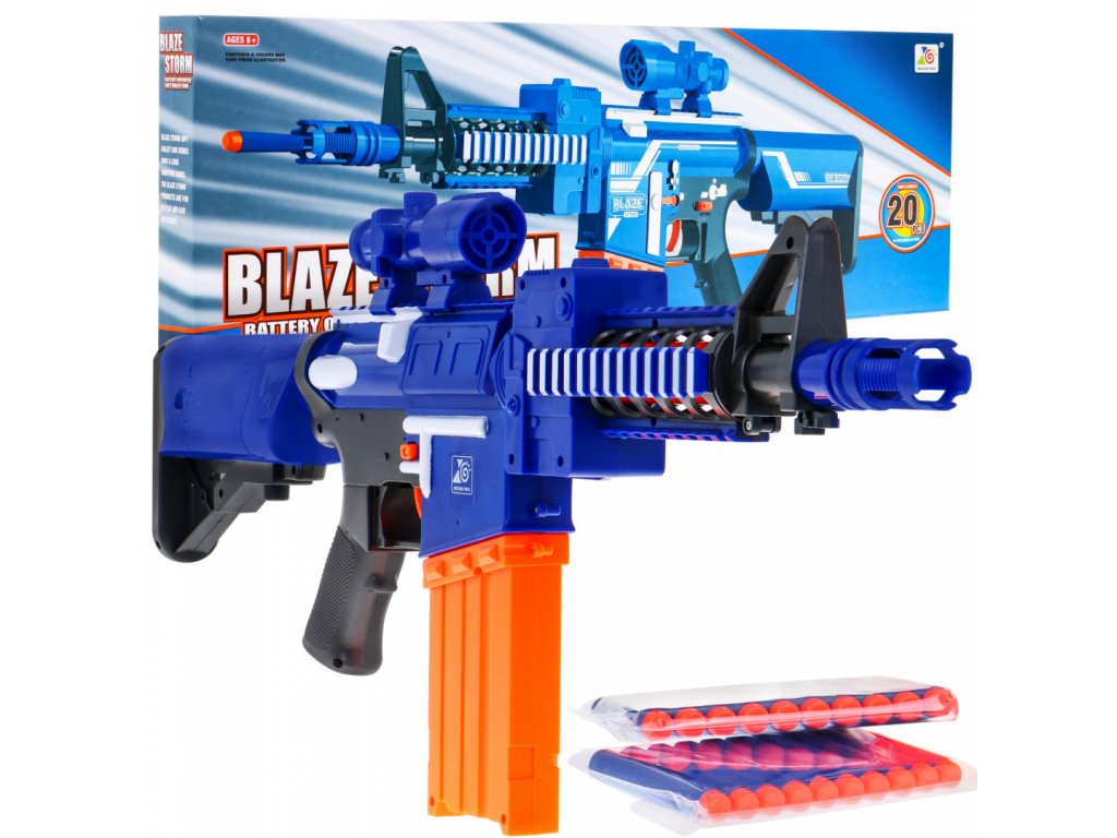 Blaze Storm Rifle modrá