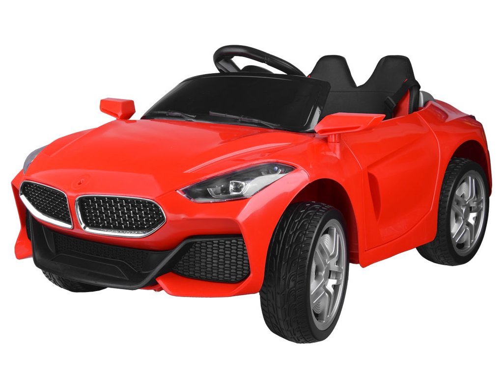 Elektrické autíčko BEMA cabrio červené