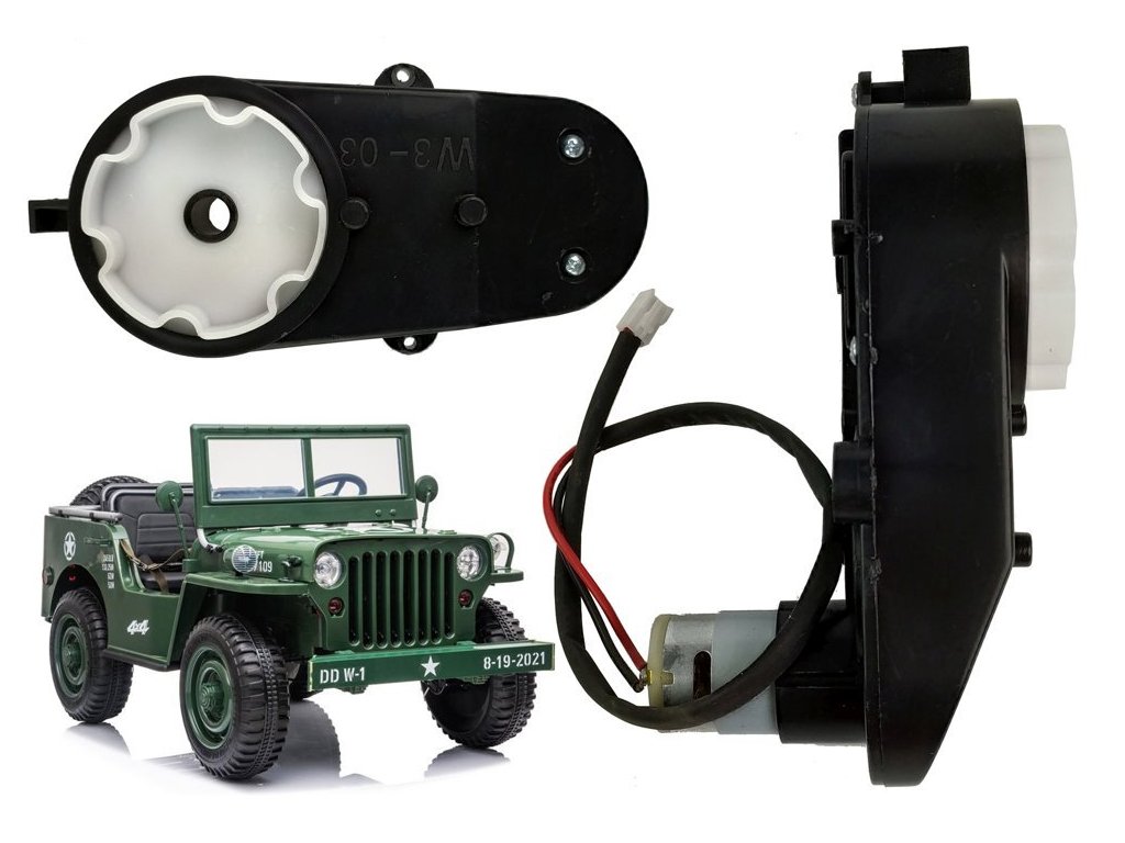 Produkt Motor řízení s převodovkou 12V 3000 RPM pro JJ2168 BMWX6M