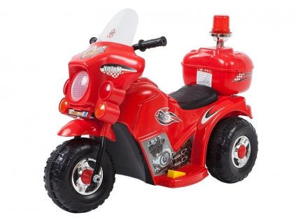 dětská elektrická motorka červená