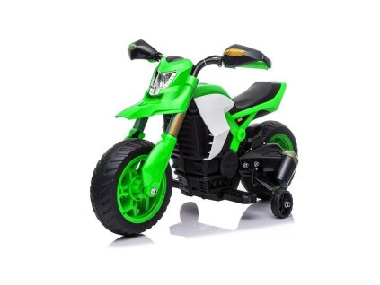 Dětská elektrická motorka Sport zelená1
