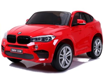 mamido Elektrické autíčko BMW X6 M dvoumístné XXL červené 4