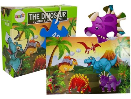 Dětské puzzle svět dinosaurů 48 ks