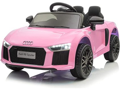 Dětské elektrické auto Audi R8 Spyder růžové