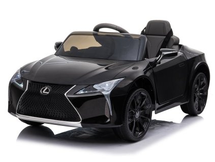 dětské elektrické autíčko lexus sport lakované černé (4)