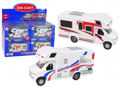 Elektrické autíčko Camper Resoraki s trením pohonom, 2 modely