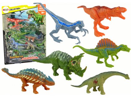 200247 sada barevnych figurek dinosauru 6 ks
