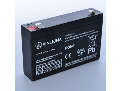 gelova baterie pro elektricka auticka XINLEINA 3FM 7 6V 7Ah